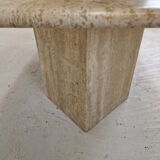 Italian travertine coffee table