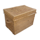 Wicker travel trunk