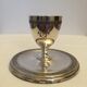 Silver metal eggcup