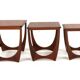 G-Plan Fresco nesting tables 'Dogmersfield' - mid century modern teak