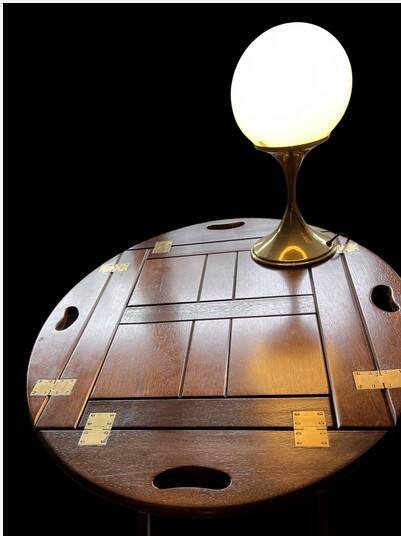 Table basse de marine "Buttler" XIXe