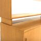 Commode-bibliothèque scandinave en chêne, suède, 1960