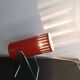 Lampe à poser , spot rouge , années 50
