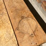 Farm table dining kitchen with solid wood dining 1950 150x79x72cm