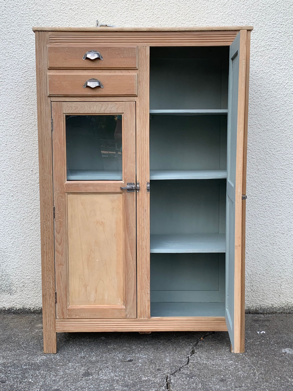 Buffet parisien bois brut 1940