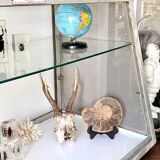 Old stainless steel window