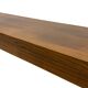 Vintage low sideboard with drawers 70's walnut veneer design