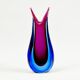 Vase Sommerso en verre de Murano du milieu du siècle par Flavio Poli pour Seguso, Murano, Italie, années 1960