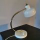 Curved lamp, brass and lacquered steel, 1960, France