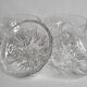 Pair of crystal candy boxes, Italy