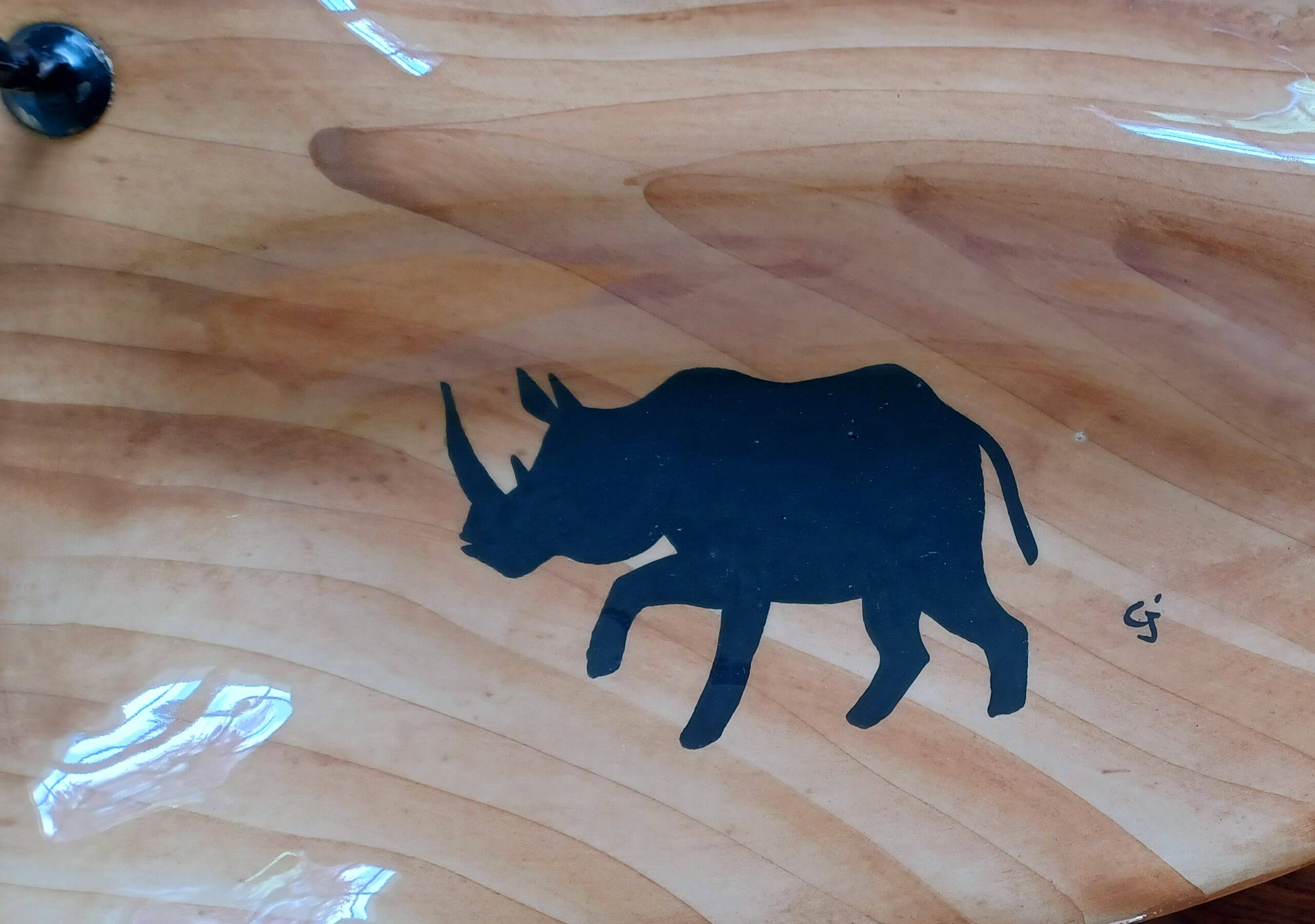 1/3  Grand plat Vallauris Grandjean Jourdan