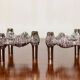 Pair of Vintage Brutalist Style Candle Holder by Stoff Nagel
