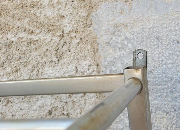 Vestiaire  Industriel en Aluminium & Fonte – Style ''SNCF'' – 1950