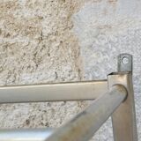 Industrial Wardrobe in Aluminium & Cast Iron – "SNCF" Style – 1950