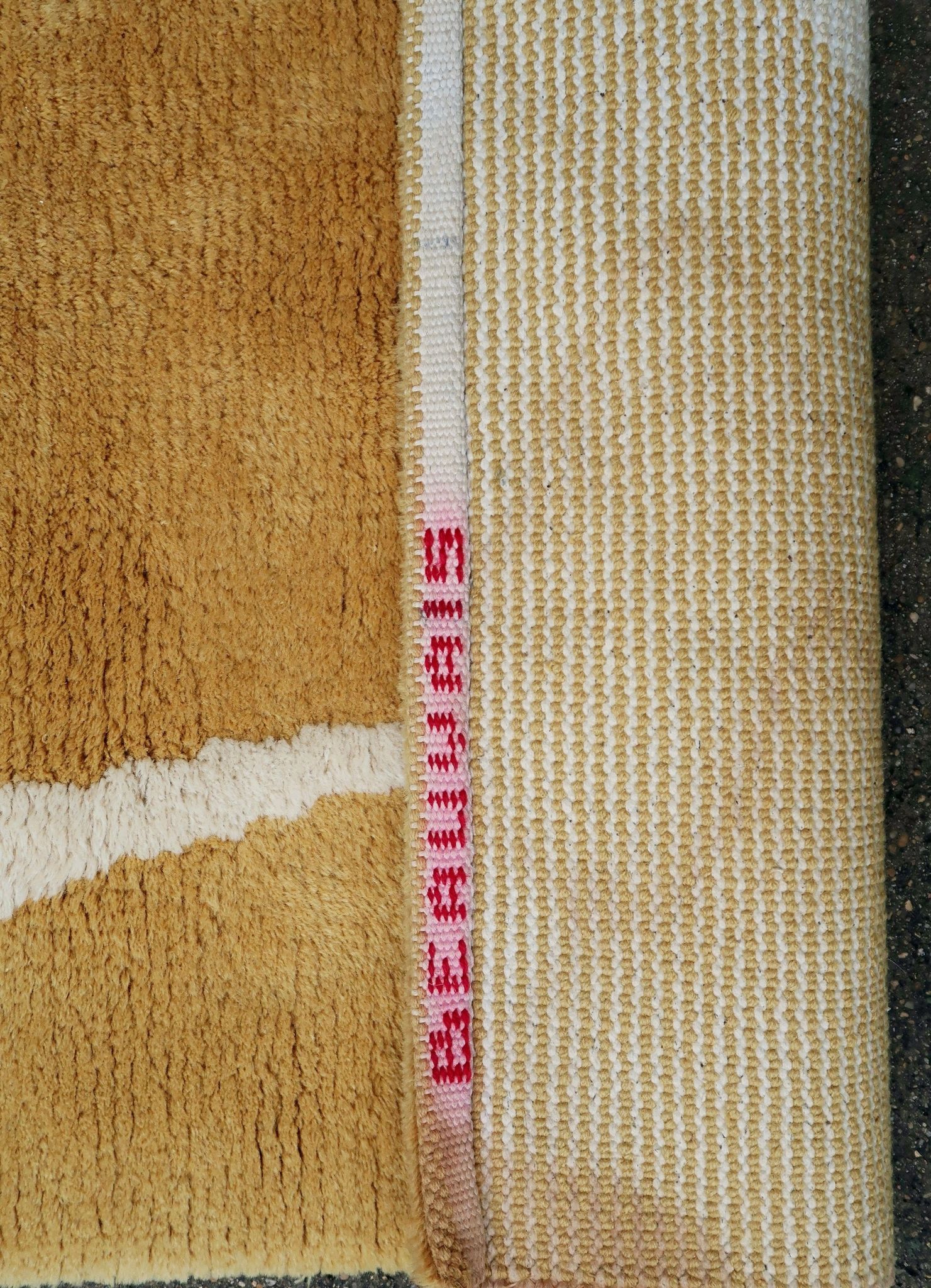 French rug Beauvais 1950