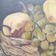 Still life oil on canvas, signed