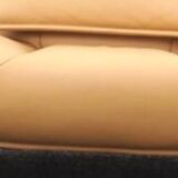 Camel leather sofa Veranda Cassina model