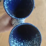 Vase double col grès des neiges