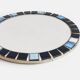 Round mosaic mirror in the style of Vallauris, France circa 1970.