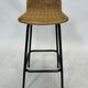 Tabouret de bar vintage Dirk van Sliedregt Rohe Noordwolde 1960 Pays-Bas