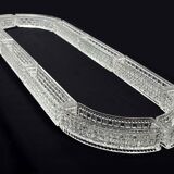 Art Deco Val St. Lambert Centre de Table Cristal-Circa 1930s