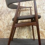 Teak armchair desk chair Th. Harlev for Farstrup 60/70