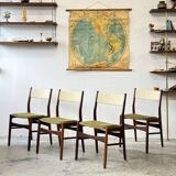 Set of teak Chairs, Denmark 1960s, Mid-C, Vintage