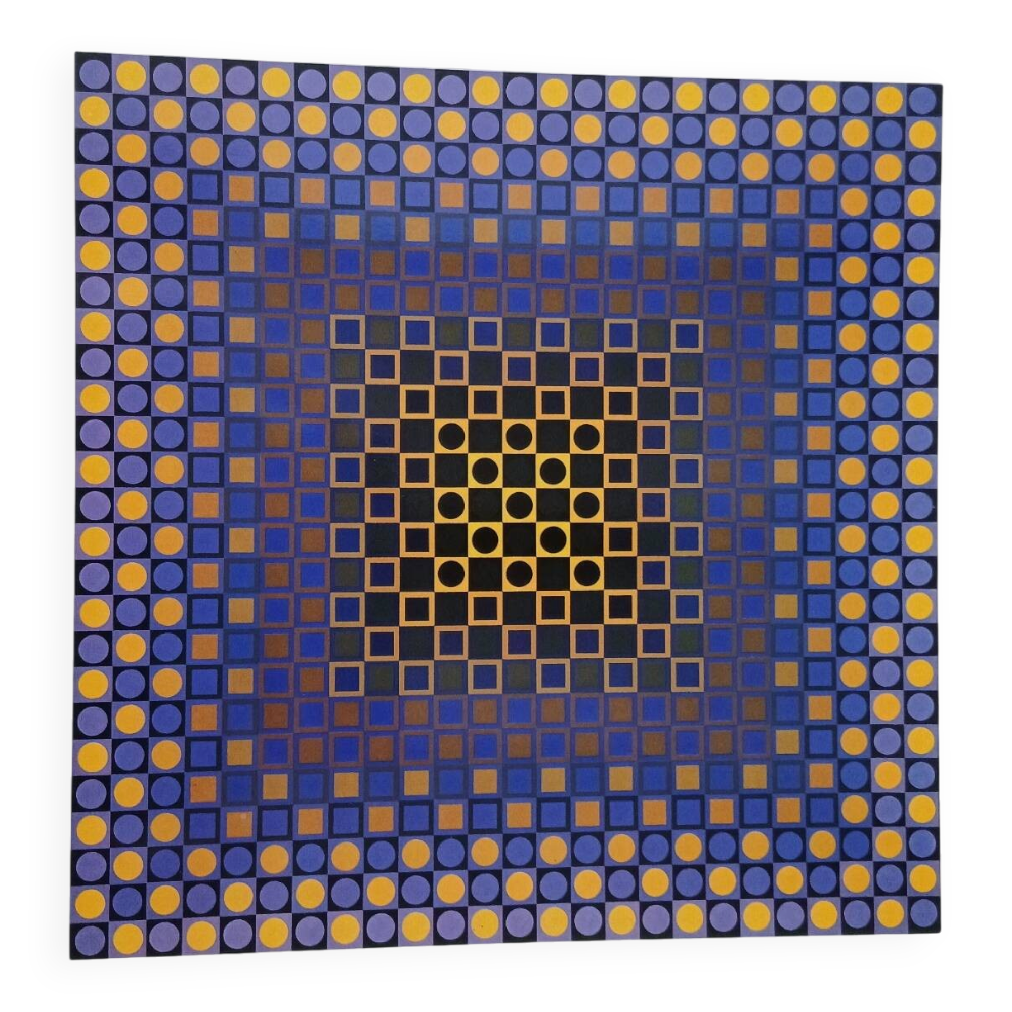 Sérigraphie Op Art Victor Vasarely - Éditions du Griffon