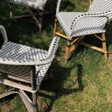 Set of 4 armchairs Drucker terrace Parisian Bistro