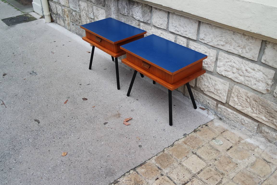 Duo of bedside tables