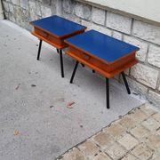Duo of bedside tables