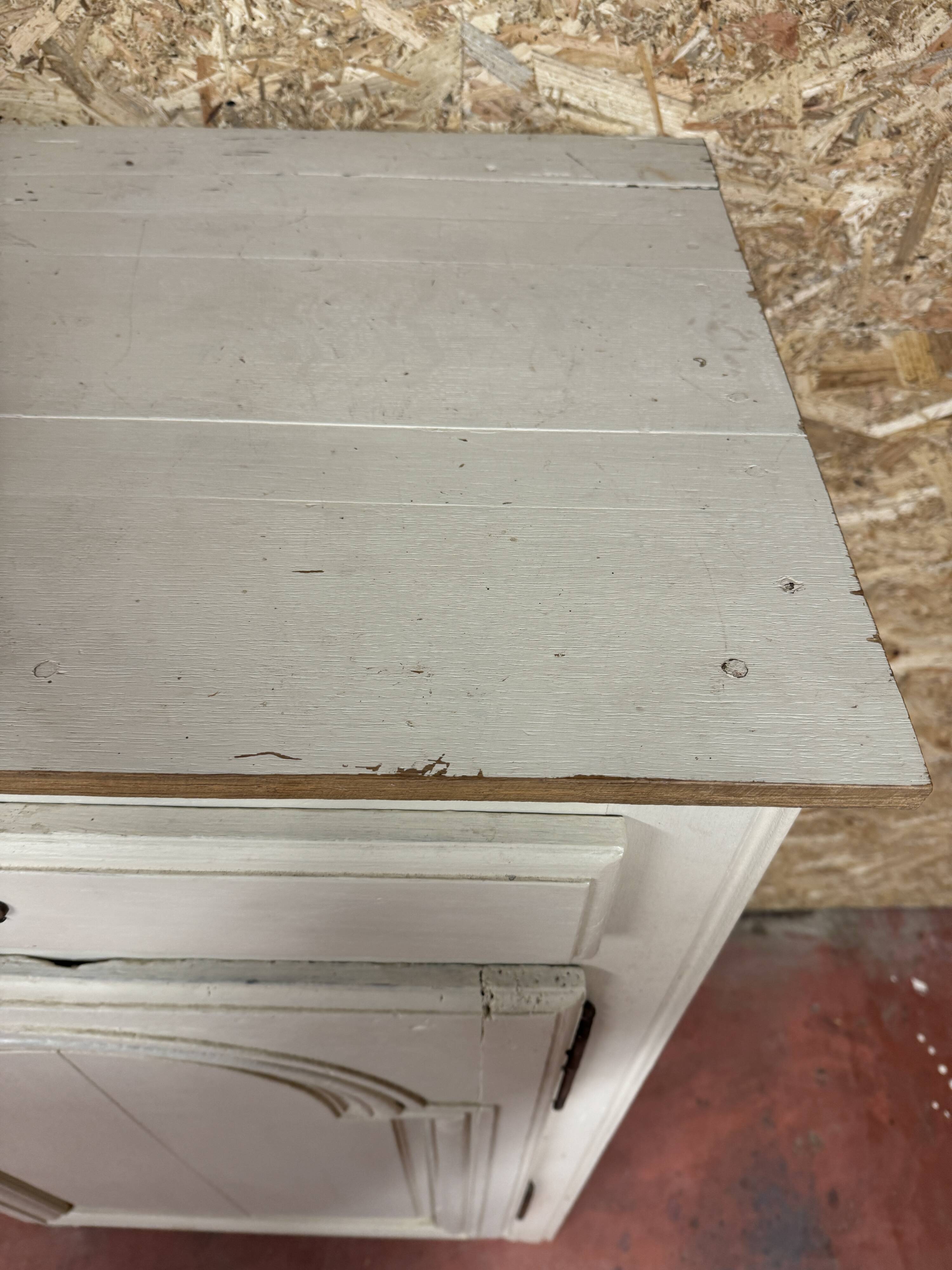 Oak jam cupboard