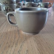 Service à café en grès des ateliers d'art du Revernay  -  France