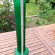 luminous glass vase