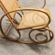 Rocking-chair Thonet 1900 cannage