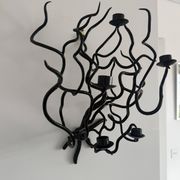 Applique bougeoir brutaliste 1970