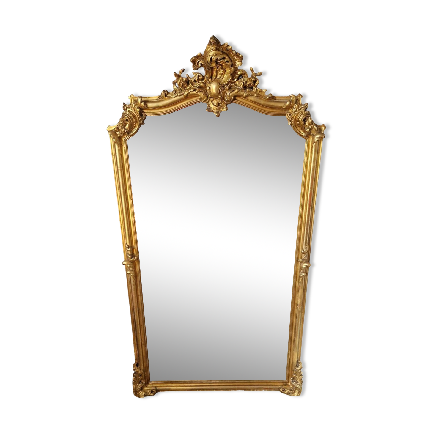 Golden Louis XV mirror