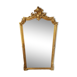 miroir doré louis XV