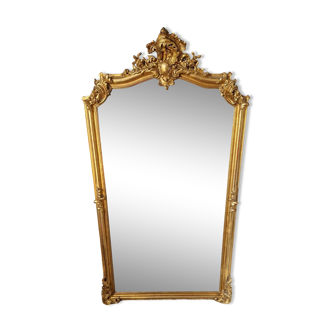 Louis XV gilded mirror