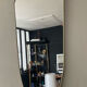 Freeform mirror 80x40cm from the 60s-70s