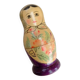 Old Russian wooden doll - USSR