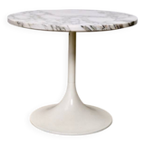 Marble tulip side table
