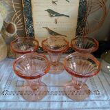 Luminarc dessert bowls, Roseline vintage