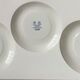 Johnson Brothers Chanticleer blue and white set of 3 plates