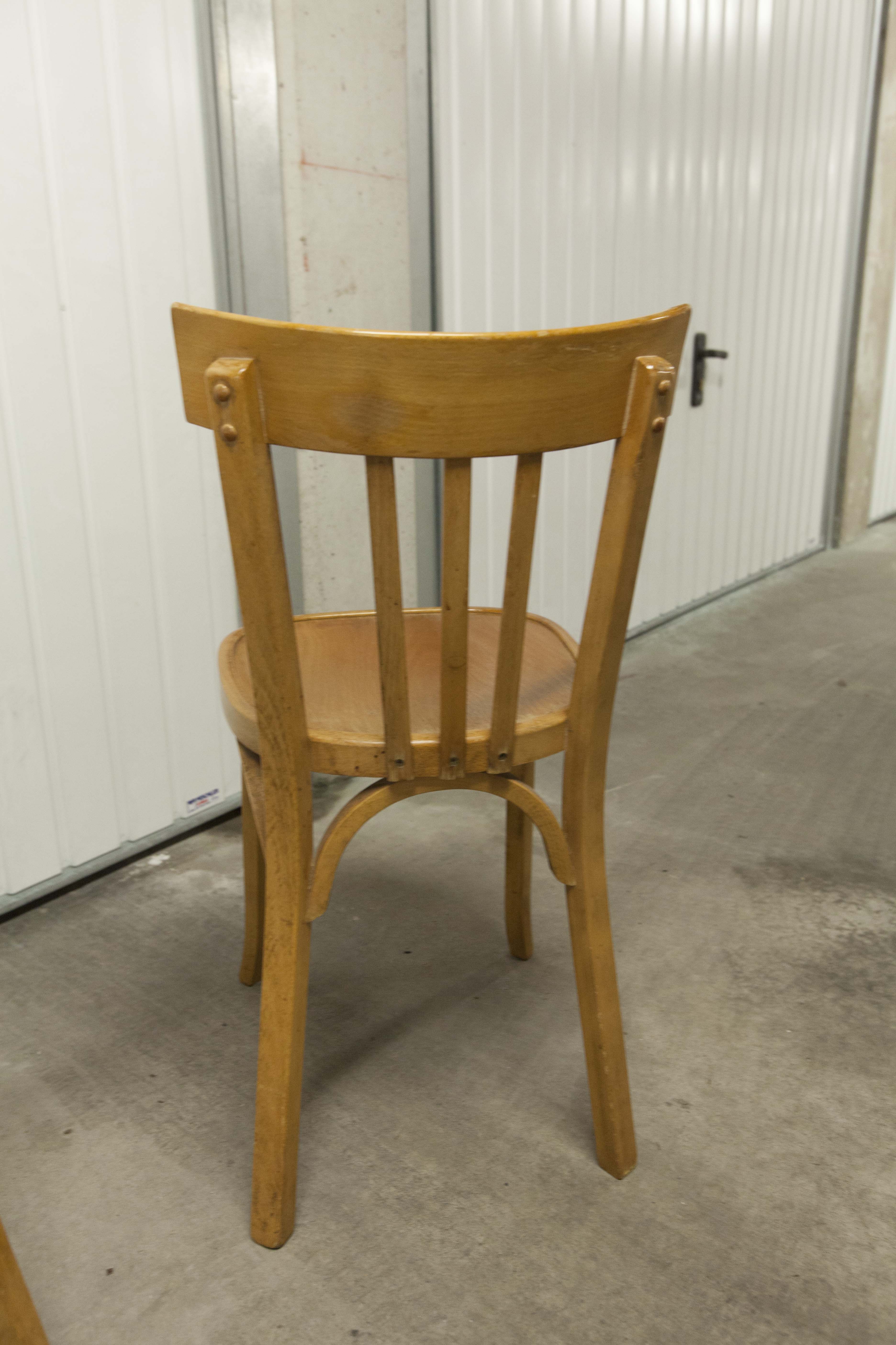 Set of 4 chairs baumann 1981