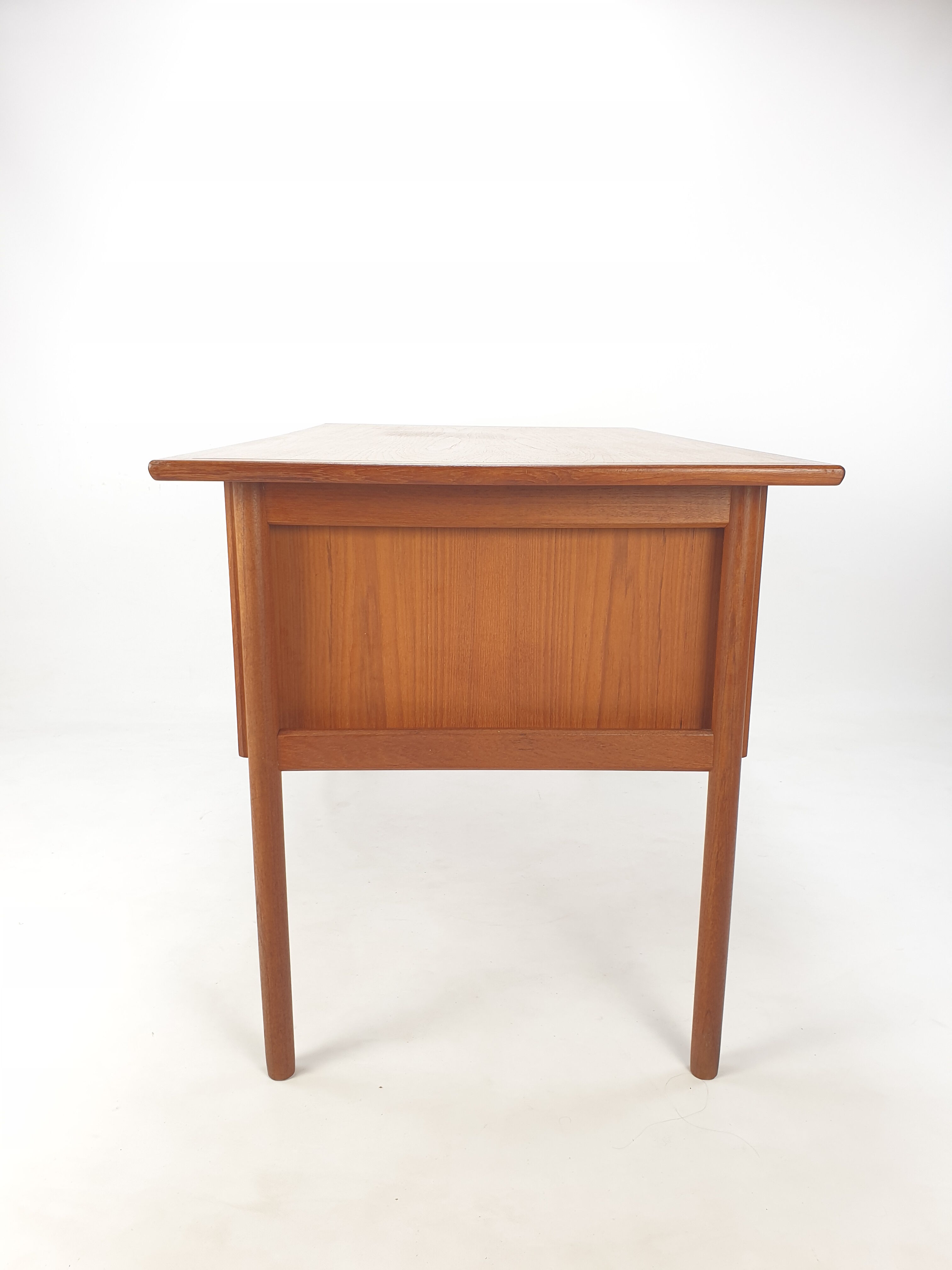 Danish Teak Desk by Gunnar Nielsen Tibergaard, 1960s