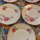 Art Deco plates by Jean Boyer in Limoges porcelain