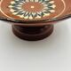 Ceramic footed bowl from Troyan, Bulgaria.