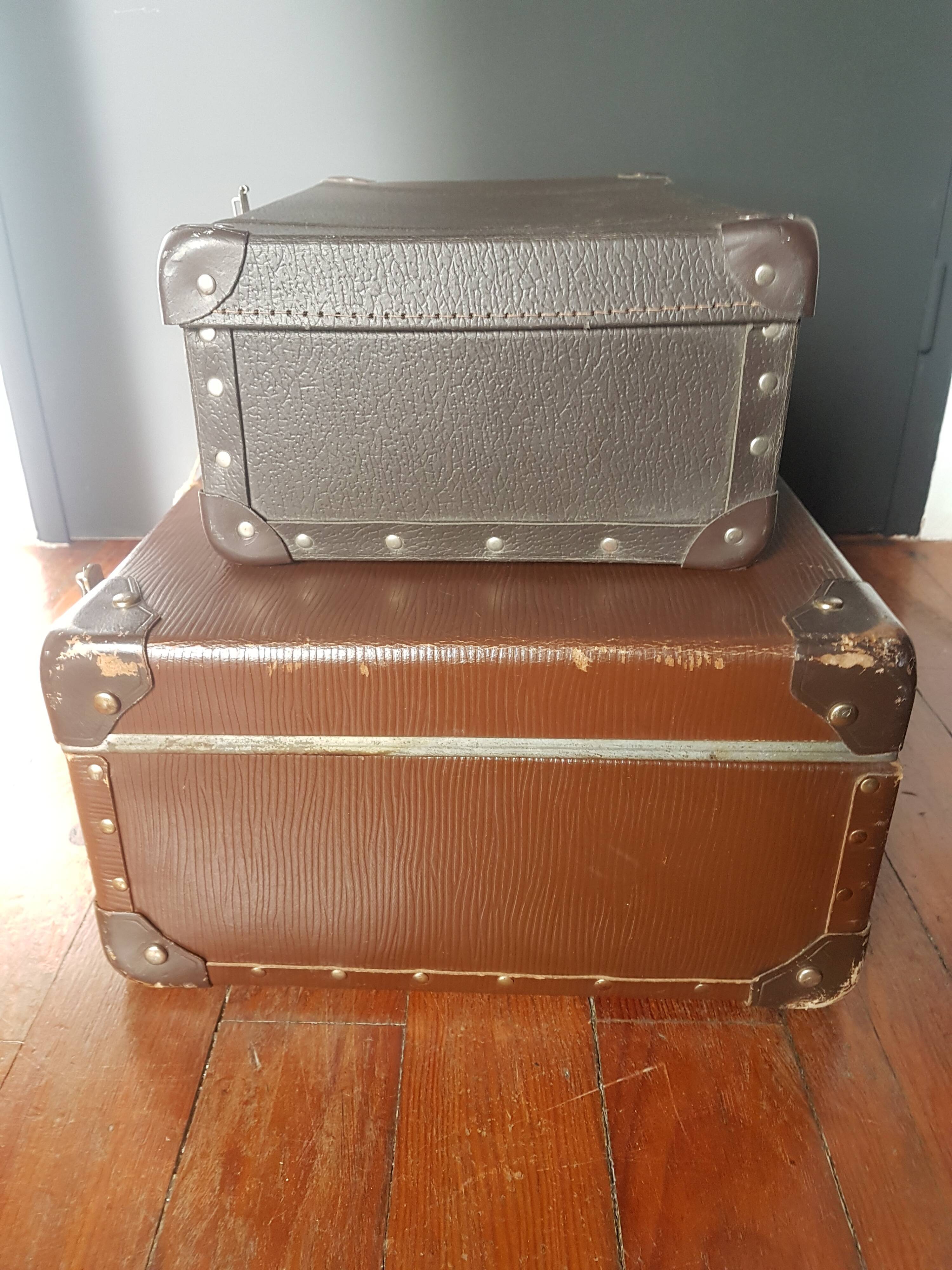 Decorative suitcases 1950