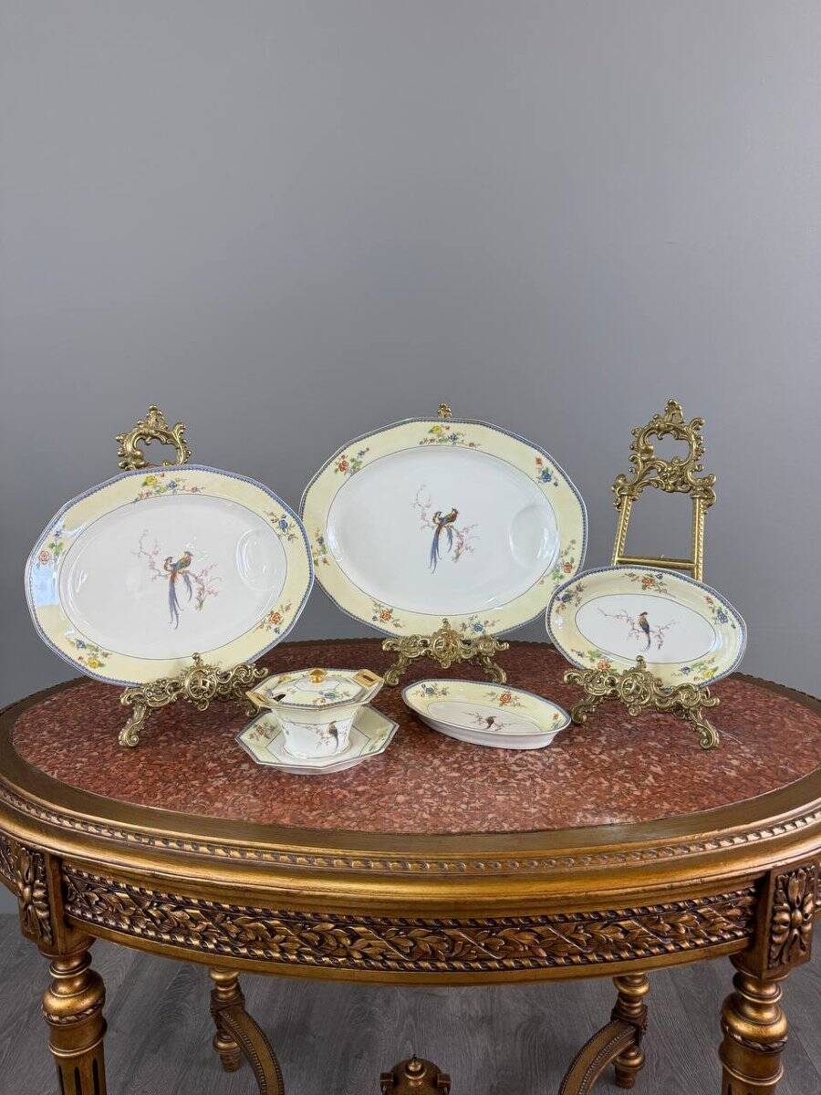 Limoges dinner service, Théodore Haviland, 73 pieces, 20th century